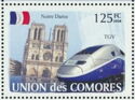 TGV and Notre Dame Cathedral