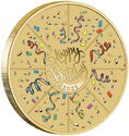 1 Dollar (Happy Birthday 2025 Stamp and Coin Cover)