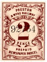 Prepaid Newspaper Parcel Stamps ½d