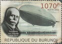 Ferdinand von Zeppelin and Airship LZ 129 Hindenburg