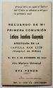 "Sacraments - First Communion", Eva Per贸n (La Plata), NUVART Industria Argentina, 12, 1467 1/2
