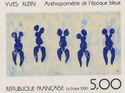 Yves Klein (1928-1962) "Anthropometry of the blue period"
