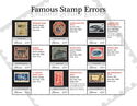 Famous Stamp Errors