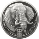 5 Rand (Big Five - Elephant Silver 1 kg.)