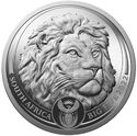 5 Rand (Big Five - Lion Silver 1 kg.)