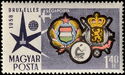 Arms of Hungary and Belgium, Exposition Logo