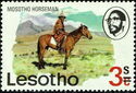 Mosotho horseman - surcharged