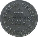 50 Pfennig (Granit Werke von C. Kulmiz G.M.B.H.)