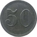50 Pfennig (Granit Werke von C. Kulmiz G.M.B.H.)