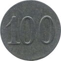 100 Pfennig (Granit Werke von C. Kulmiz G.M.B.H.)