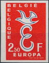 Europa - Dove over Letter 'E'