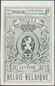 Motif: Coat of Arms Small Lion (Mi: BE19, Bel: BE22)