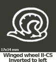 Numeral - Wmk. winged wheel 2, perf. 11¼x13¼
