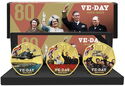 50 Cents (VE Day 80 - Royal Balcony Wave - Gilded)