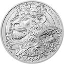 10 Dollars (Czech Lion Silver 5 Oz. Bullion)