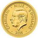 5 Dollars (Golden Eagle - Gold 1/25 Oz. Bullion)