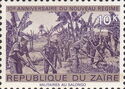 Soldiers working along the Salongo