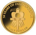 ½ Dollars (Independence Nauru 50th Anniversary)