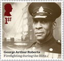 George Arthur Roberts, Firefighter