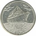 1994 Holland America Cruise Line 25 Cents