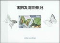 Tropical Butterflies - Silver Impressions