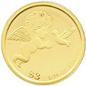 3 Dollars (Cupid - Memorial Gold)
