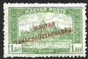 Parliament Building with Overprint MAGYAR TANÁCSKÖZTÁRSASÁG