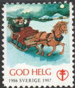 God Helg 1986/87: Horse Sleigh