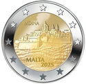 2 Euro (Maltese Walled Cities - Mdina)