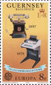 Telephone, 1897 and Telex Machine, 1979