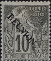 Type Alphée Dubois overprint