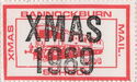 "XMAS 1989" overprint on 1986 Locomotives