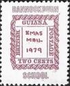 Image of British Guiana two cents stamp
