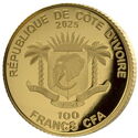 100 CFA Francs (Big Five Australia - Emu)