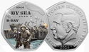 50 Pence (D-Day 80th Anniversary - By Sea - Color)