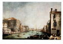 Giovanni Antonio Canal. The Grand Canal in Venice. 1725-1726