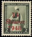Overprint On Proclamation of Albanian independence