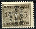 Postage Due Issues Overprints - "Deutsche Besetzung Zara"