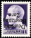 Italian Stamp Overprinted Deutsche Besetzung Zara