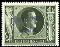 54th birthday of Adolf Hitler, overprinted