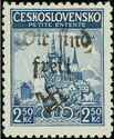 Cathedral of St Vitus in Prague, overprinted