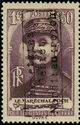 overprint on War aid. Marshal Foch
