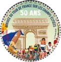 Tour de France Grande Boucle on Champs-Élysées, 50 Years