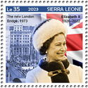 The New London Bridge 1973, Elizabeth II (1926-2022)