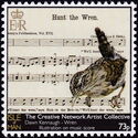 Wren (Illustration on music score) – Dawn Kennaugh