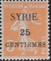 Type Semeuse overprint and Syrian surcharge