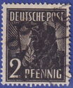 American-British-Soviet Occ. (Trizone) Mi: 943 - overprinted