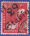 American-British-Soviet Occ. (Trizone) Mi: 945 - overprinted