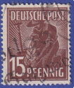 American-British-Soviet Occ. (Trizone) Mi: 948 - overprinted