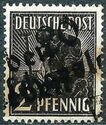 American-British-Soviet Occ. (Trizone) Mi: 943 - overprinted